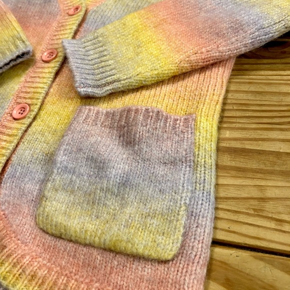 🌶️ *NWT* Nova Kids Bright Multi color Cardigan. Size 12 - Picture 2 of 5